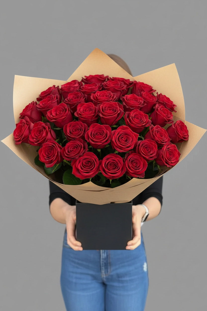 Romantic Roses - Red