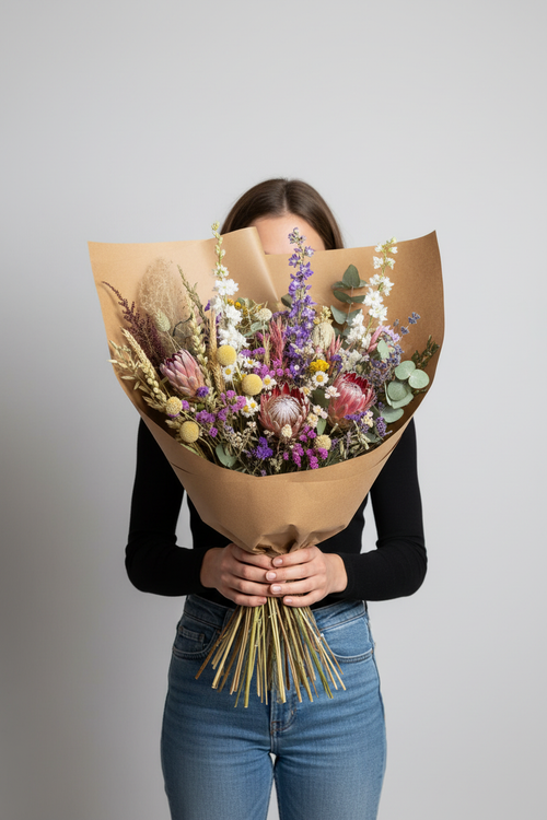 Beat The Heat - Dried Flower Bouquet